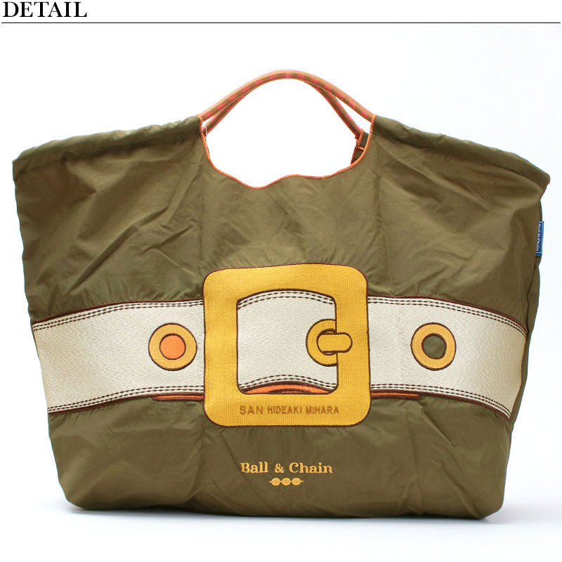 Ball&Chain Embroidered Eco Bag Size L Bag Series Direct from Japan