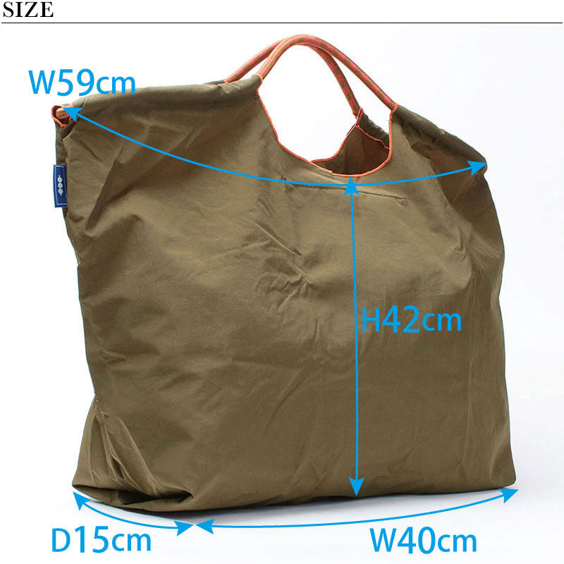 Ball&Chain Embroidered Eco Bag Size L Bag Series Direct from Japan