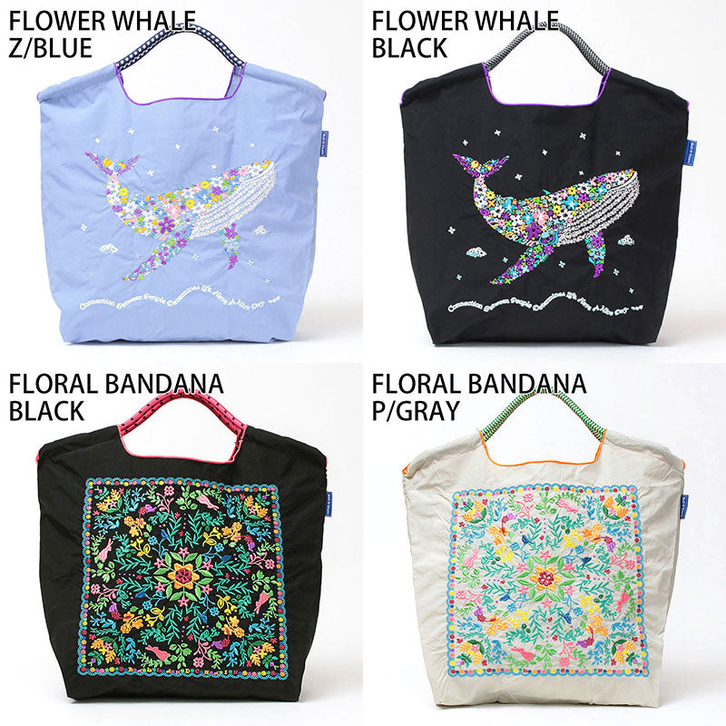 Ball&Chain Embroidered Eco Bag Size M Bag Series Direct from Japan