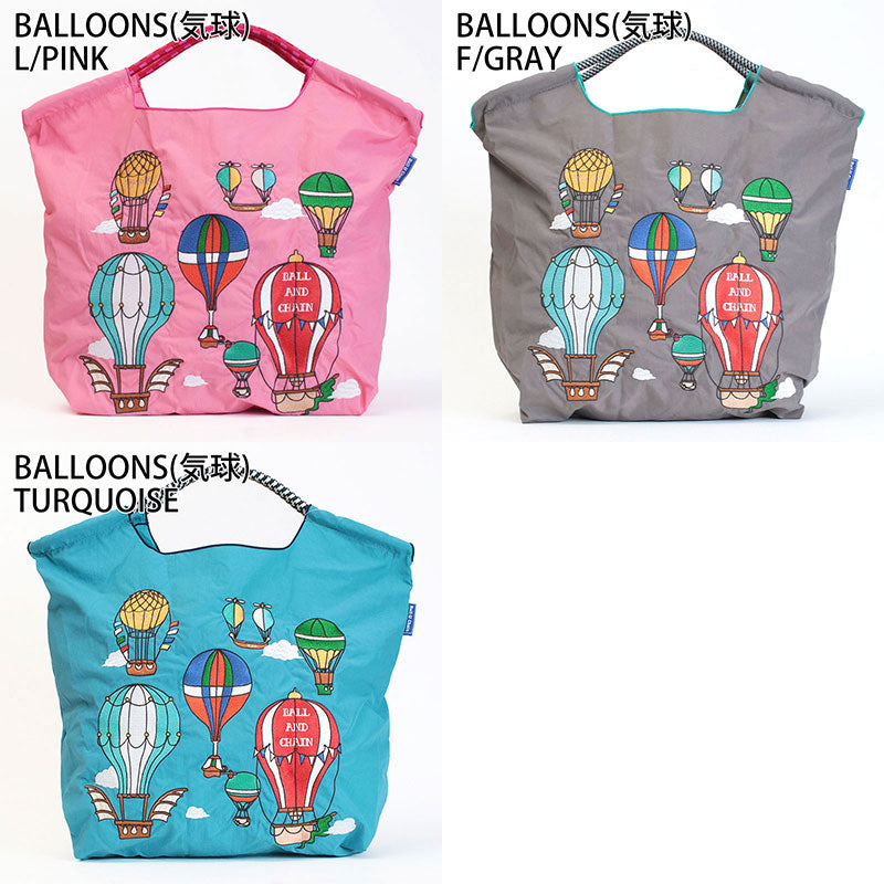Ball&Chain Embroidered Eco Bag Size M Bag Series Direct from Japan