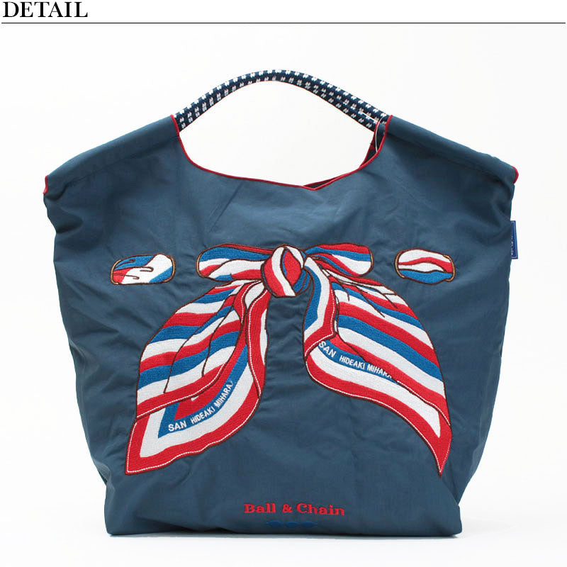 Ball&Chain Embroidered Eco Bag Size M Bag Series Direct from Japan