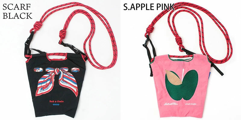 Ball&Chain Embroidered Eco Bag Size S Bag Series Direct from Japan