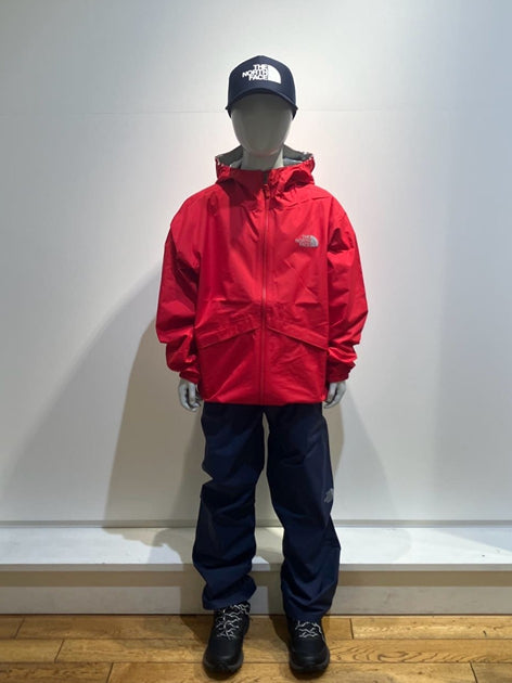 Japanese TNF waterproof series children's clothing two-piece jacket and pants set 130-160cm boys'/girls' summer outerwear pants