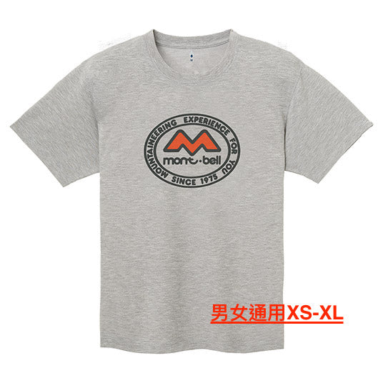 Japanese children's clothing mont-bell UV-resistant/water-absorbent/quick-drying/durable/odor-suppressing 50th M Mark top 100-160cm/XS-XL boys/girls/adult summer TOPS