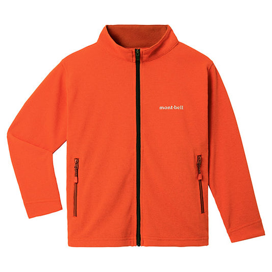 日本童裝 mont-bell 防UV/吸水速乾/透氣 拉鍊外套 100-120cm 男童款/女童款 夏季 OUTERWEAR