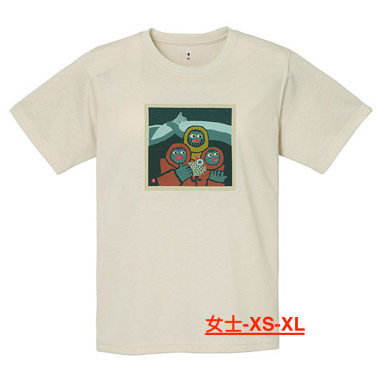 Japanese children's clothing mont-bell UV protection / quick-drying / odor-suppressing distant mountain top 130-160cm / XS-XL adult / boy / girl summer TOPS