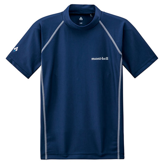 日本童裝 mont-bell 防UV/防水系列 水陸兩用 短袖上衣 130-160cm 男童款 夏季 TOPS 夏日玩水泳衣特輯