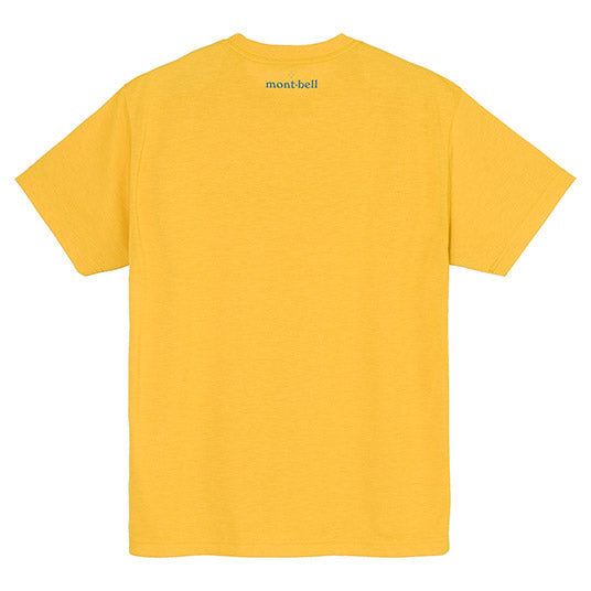 Japanese children's clothing mont-bell UV protection / breathable / moisture absorbing / quick-drying rock logo short-sleeved T-shirt 130-160cm / XS-XL boys / girls / adult summer TOPS