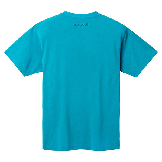Japanese children's clothing mont-bell UV protection / natural cotton / quick-drying / durable / odor-suppressing forest ditch fire evening top 100-160cm / XS-XL boys / girls / adult summer TOPS