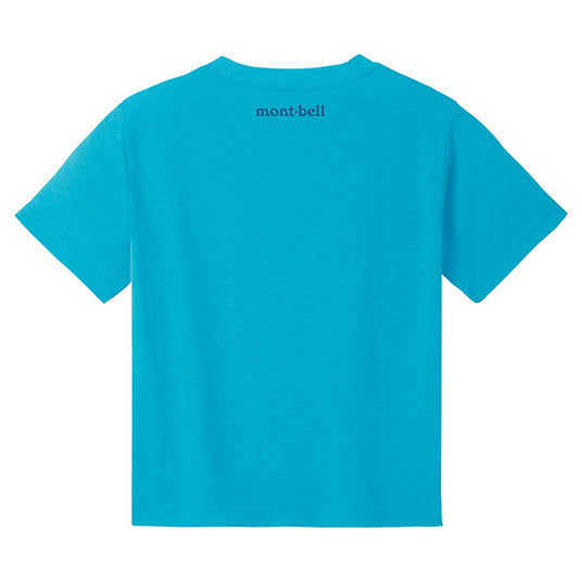 Japanese children's clothing mont-bell UV protection / natural cotton / quick-drying / durable / odor-suppressing forest ditch fire evening top 100-160cm / XS-XL boys / girls / adult summer TOPS