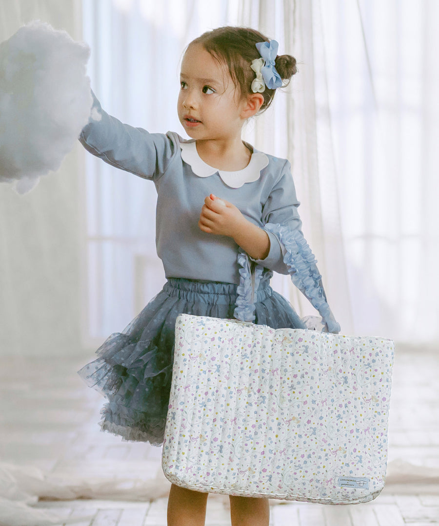 Panpantutu x Sanrio Cinnamoroll Homework Bags (Large/Small)/Backpacks (Embroidered Name Available) from Japan