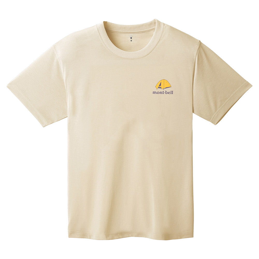 Japanese children's clothing mont-bell UV protection / quick-drying / odor-suppressing pre-dawn camping top 130-160cm / XS-XL adult / boy's / girl's summer TOPS