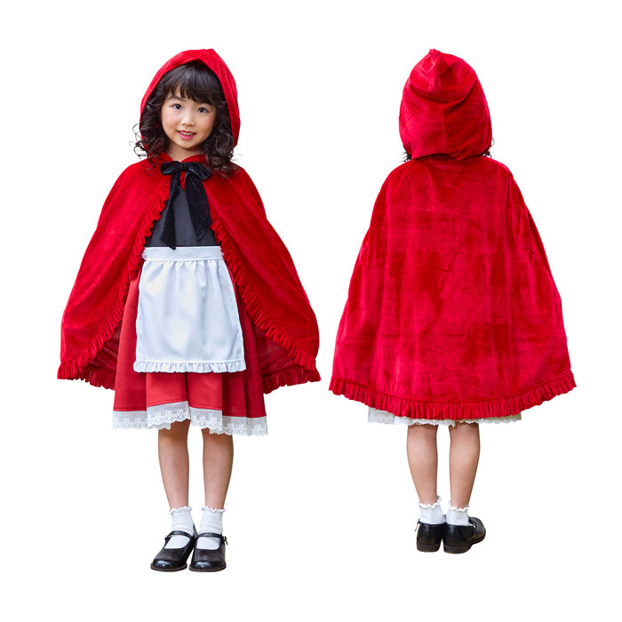 日本童裝 小紅帽女孩 100-120cm 女童款 萬聖節 Cosplay服裝 Halloween攪鬼特輯 AAA