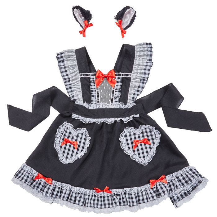 日本童裝 小黑貓圍裙裙 85-100cm 女童款 萬聖節 Cosplay服裝 Halloween攪鬼特輯 AAA