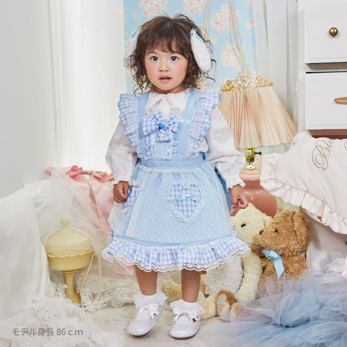 日本童裝 小兔兔圍裙裙 85-100cm 女童款 萬聖節 Cosplay服裝 Halloween攪鬼特輯 AAA