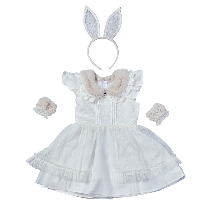日本童裝 Bunny小兔兔 85-95cm 女童款 萬聖節 Cosplay服裝 Halloween攪鬼特輯 AAA