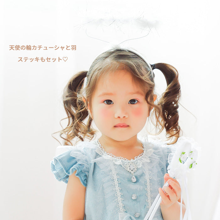 日本童裝 小天使 85-95cm 女童款 萬聖節 Cosplay服裝 Halloween攪鬼特輯 AAA