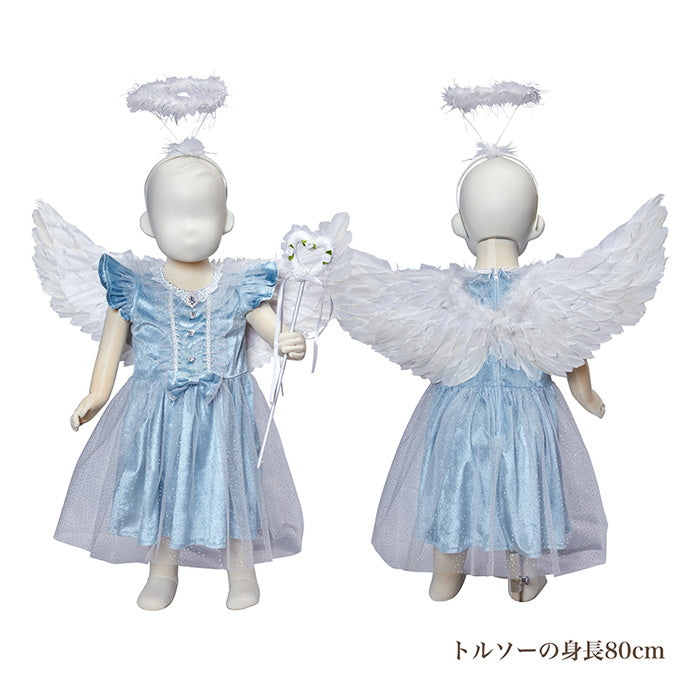 日本童裝 小天使 85-95cm 女童款 萬聖節 Cosplay服裝 Halloween攪鬼特輯 AAA