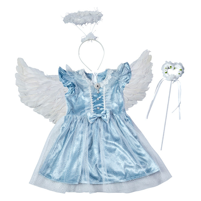 日本童裝 小天使 85-95cm 女童款 萬聖節 Cosplay服裝 Halloween攪鬼特輯 AAA