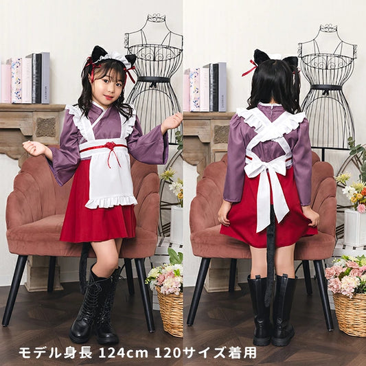日本直送 貓女孩 120-140cm 女童款 萬聖節 Cosplay服裝 Halloween攪鬼特輯