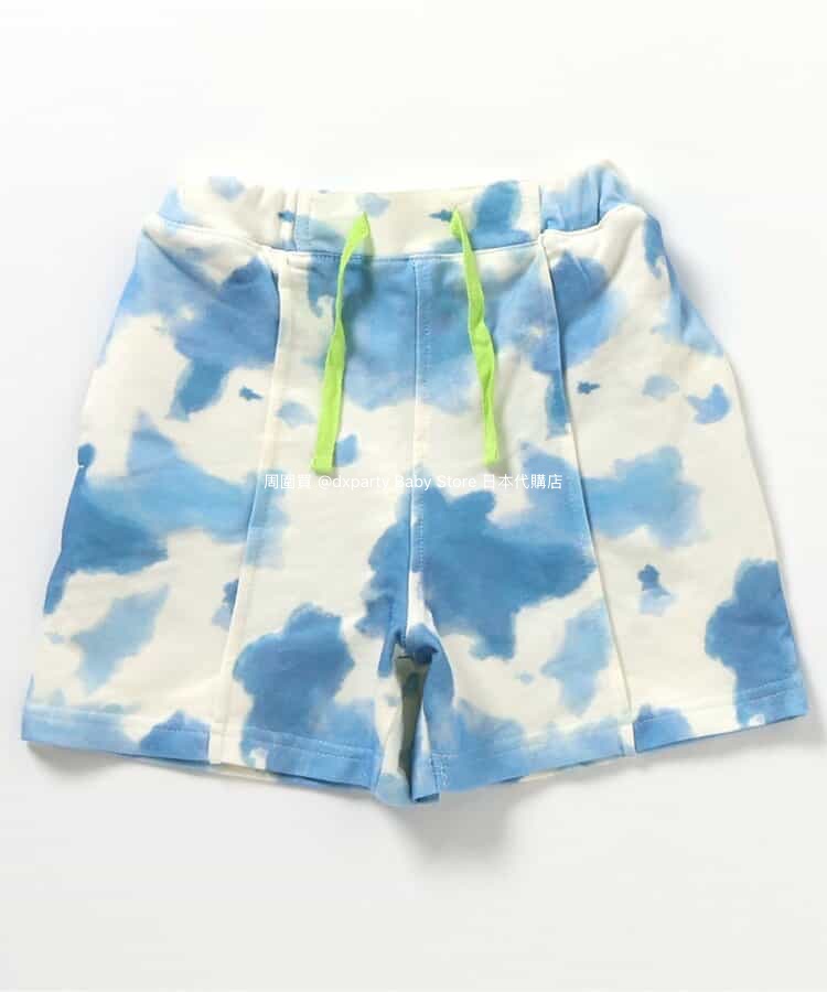 Japanese children's clothing BREEZE tie-dye shorts 90-150cm boys'/girls' summer PANTS