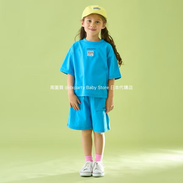 Japanese children's clothing b・R# water-absorbing quick-drying contact cool sports shorts 100-150cm boys'/girls' summer PANTS