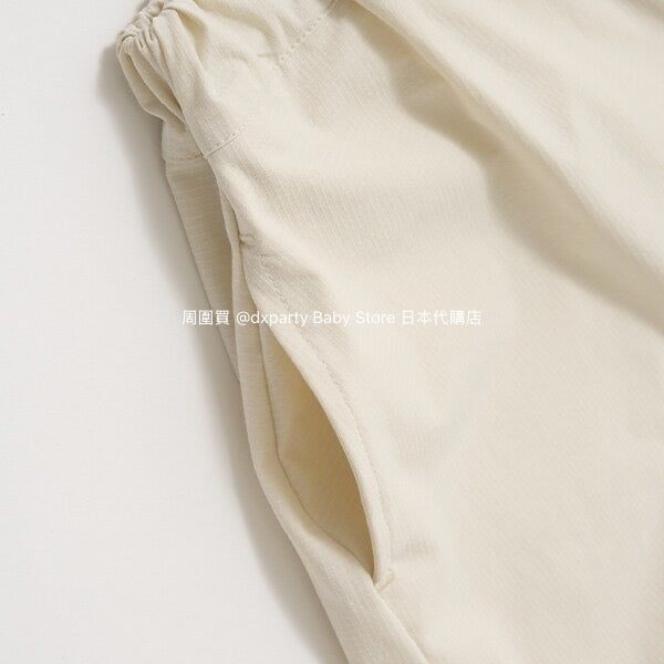 Japanese children's clothing b・R# 2Way detachable shorts loose stretch pants 100-150cm boys/girls spring and summer PANTS