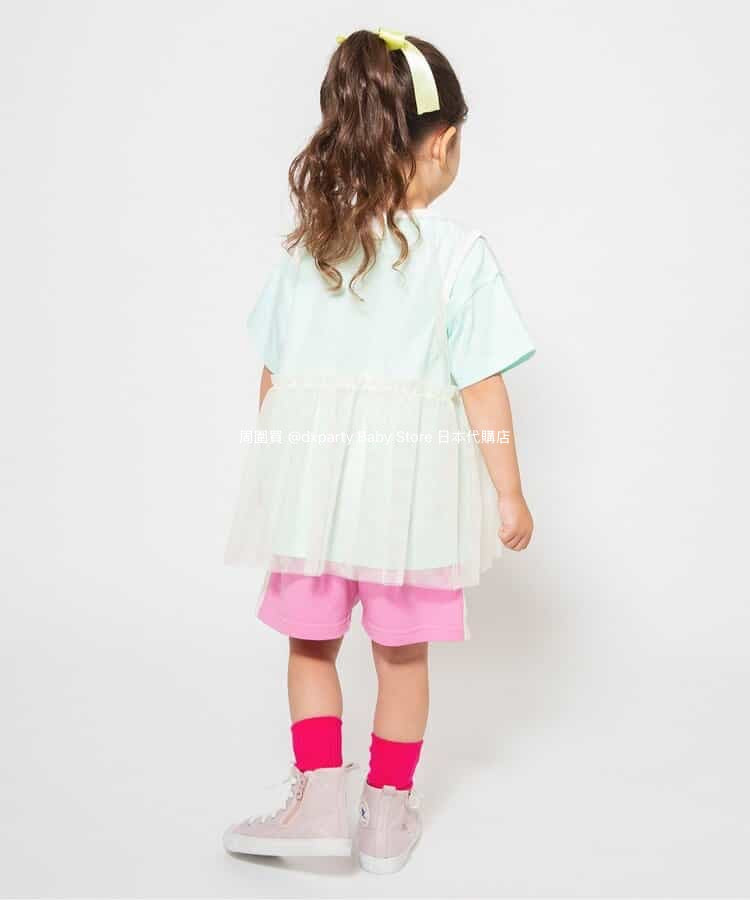 Japanese children's clothing BREEZE printed tops 80-140cm boys/girls summer TOPS