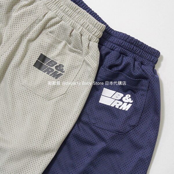 Japanese children's clothing b・R# mesh sports shorts 100-150cm boys/girls summer PANTS