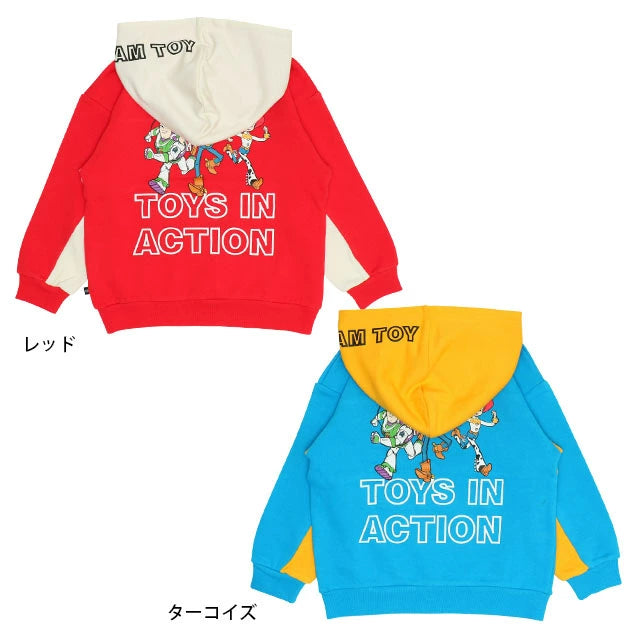 Japanese BDL x Disney Toy Story 3D Pocket Sweatshirt (80-140cm) for Boys/Girls Spring/Summer TOPS