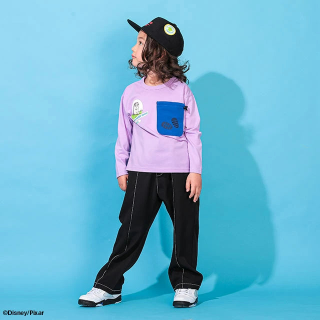 Japanese BDL x Disney Toy Story Mountain Pocket Top 80-140cm Boys Spring/Summer TOPS