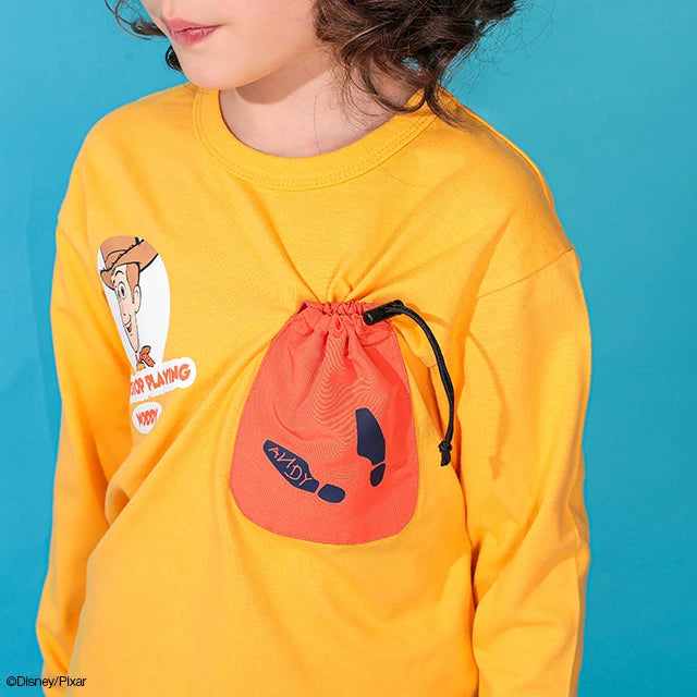 Japanese BDL x Disney Toy Story Mountain Pocket Top 80-140cm Boys Spring/Summer TOPS
