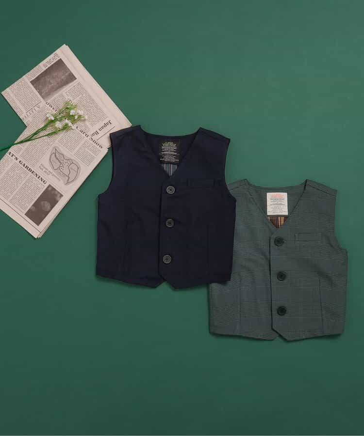 Japanese children's clothing BREEZE suit vest 90-130cm boys' spring outerwear interview / banquet / performance