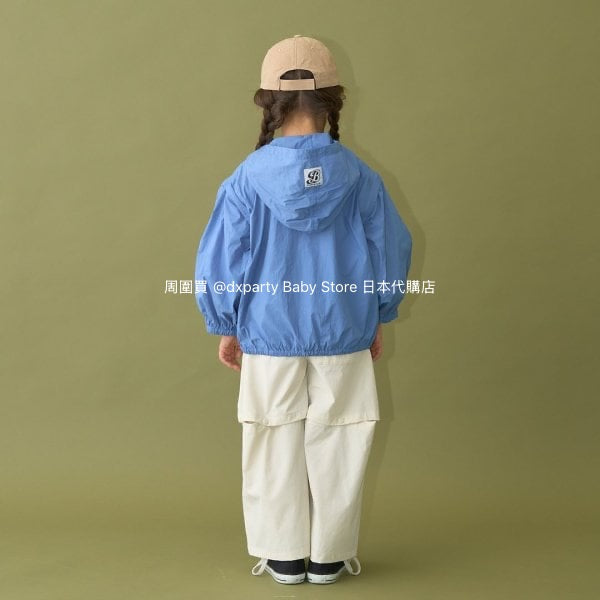 Japanese children's clothing b・R# 2Way vest with detachable sleeves (100-150cm) for boys and girls, spring and summer outerwear