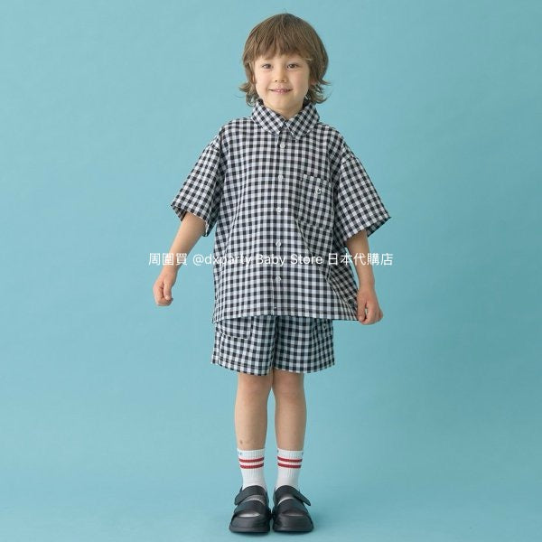 Japanese children's clothing b・R# casual shirt 100-150cm boys/girls spring and summer TOPS