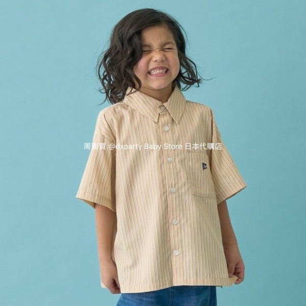 Japanese children's clothing b・R# casual shirt 100-150cm boys/girls spring and summer TOPS