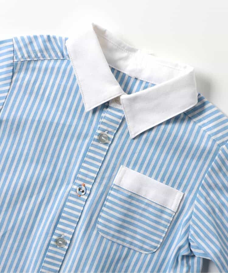 Japanese children's clothing BREEZE shirt 90-130cm boys' spring TOPS interview/banquet/performance