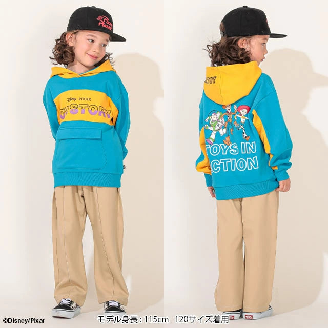 Japanese BDL x Disney Toy Story 3D Pocket Sweatshirt (80-140cm) for Boys/Girls Spring/Summer TOPS