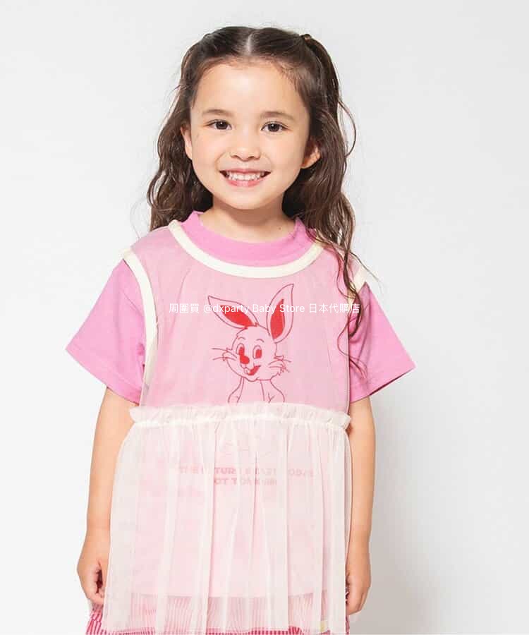 Japanese children's clothing BREEZE printed tops 80-140cm boys/girls summer TOPS