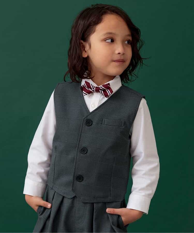 Japanese children's clothing BREEZE suit vest 90-130cm boys' spring outerwear interview / banquet / performance