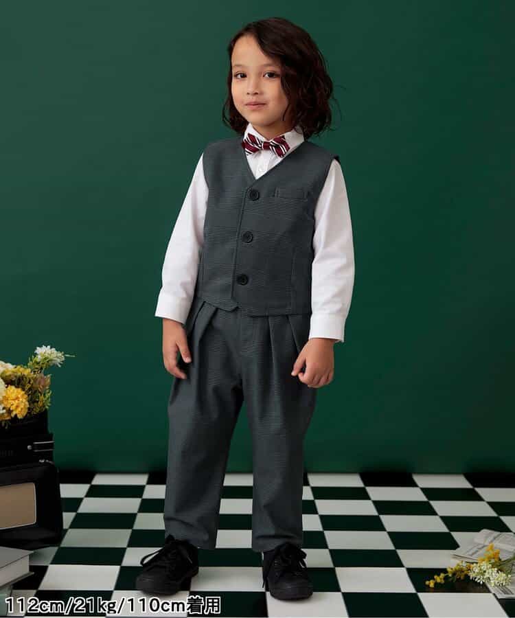 Japanese children's clothing BREEZE suit vest 90-130cm boys' spring outerwear interview / banquet / performance