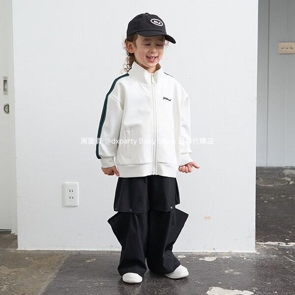 Japanese children's clothing b・R# 2Way detachable shorts loose stretch pants 100-150cm boys/girls spring and summer PANTS