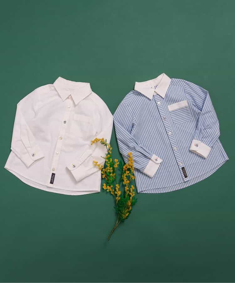 Japanese children's clothing BREEZE shirt 90-130cm boys' spring TOPS interview/banquet/performance