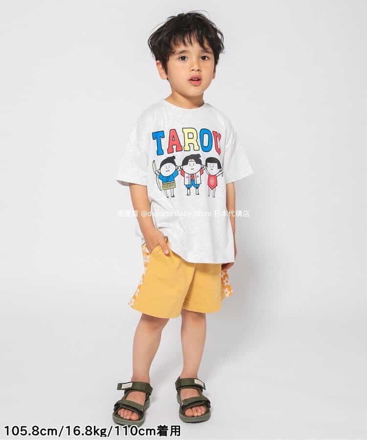 BREEZE Japanese Summer Festival Print Tops (80-140cm) for Boys and Girls (Summer)