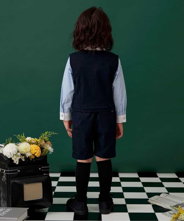Japanese children's clothing BREEZE suit vest 90-130cm boys' spring outerwear interview / banquet / performance