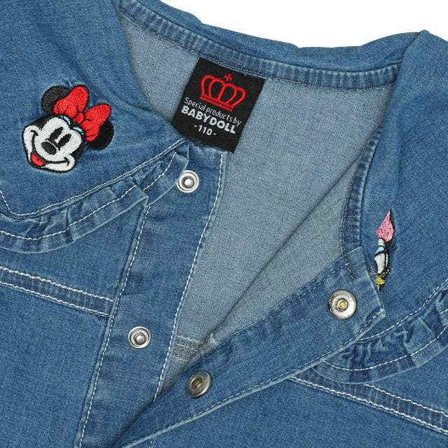 Japanese BDL x Disney denim jacket 80-130cm for girls, spring/summer OUTERWEAR