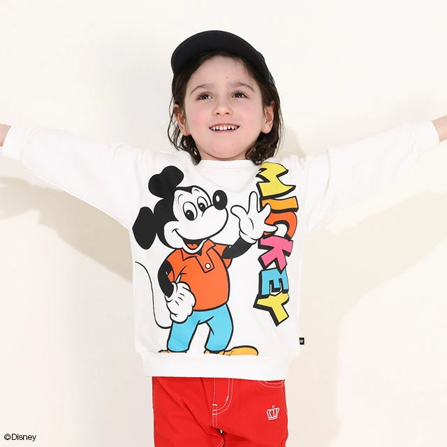 Japanese BDL x Disney parent-child sweatshirts (90-150cm) for boys and girls (Spring/Summer TOPS)