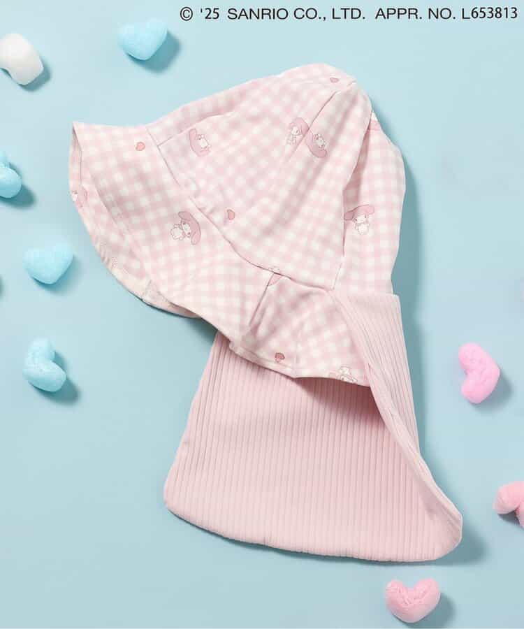Ampersand x Sanrio UV-blocking swim cap (46-56cm) shipped directly from Japan. Girls' summer swimsuit special edition.