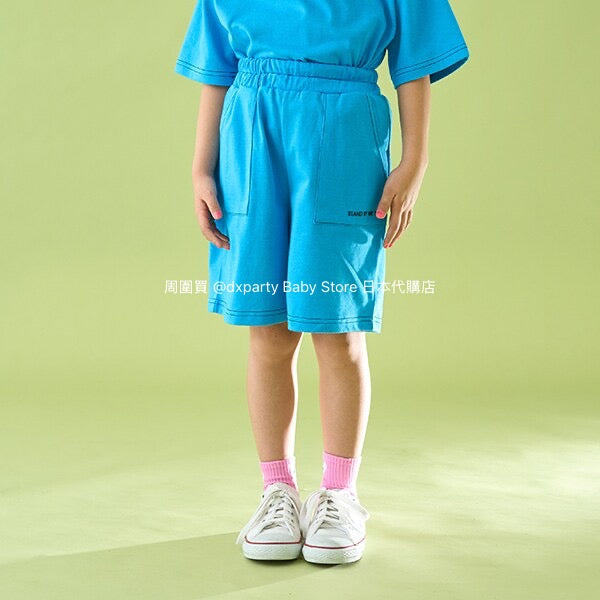 Japanese children's clothing b・R# water-absorbing quick-drying contact cool sports shorts 100-150cm boys'/girls' summer PANTS