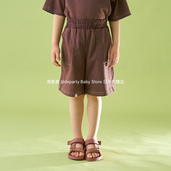 Japanese children's clothing b・R# water-absorbing quick-drying contact cool sports shorts 100-150cm boys'/girls' summer PANTS
